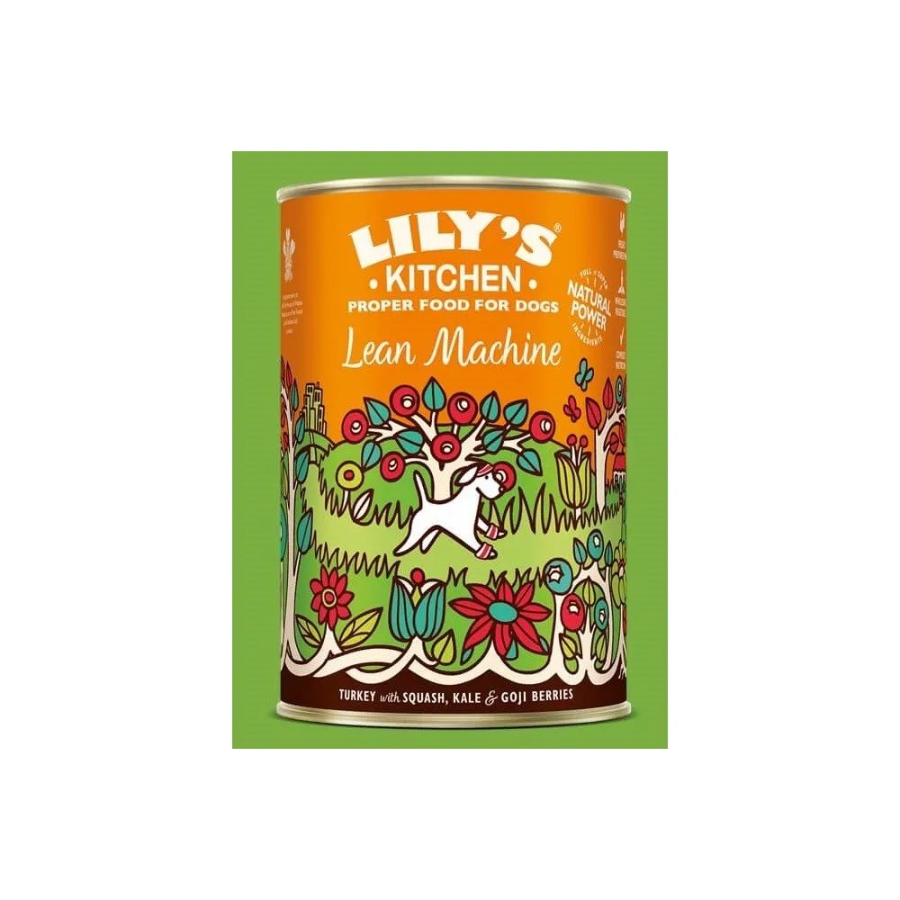 Lily's Kitchen Magro de Pavo con Calabaza Lata para Perros 400 GR