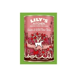 Lily's Kitchen Venado y Jabalí Lata para Perros 400 gr