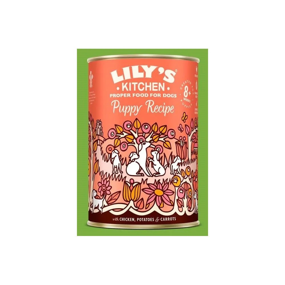 Lily's Kitchen Puppy Pollo Lata para Perros 400 gr