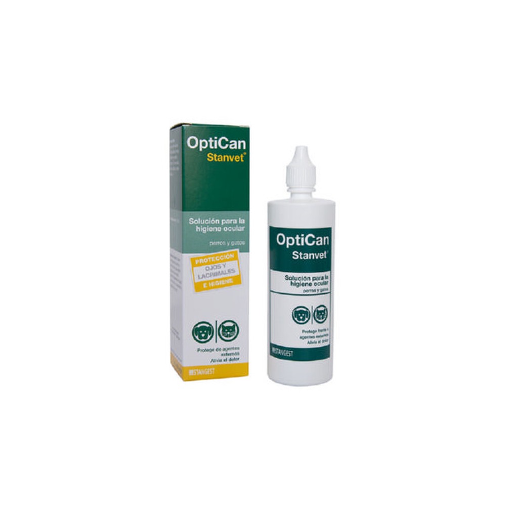 Stanvet OptiCan Limpiador de Ojos para perros y gatos