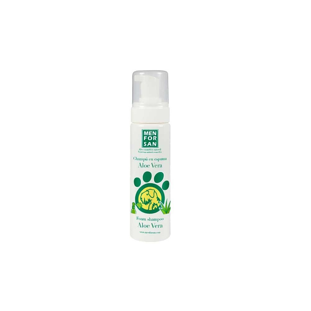 Menforsan Champu Espuma MFS Aloe Vera Perro 200Ml