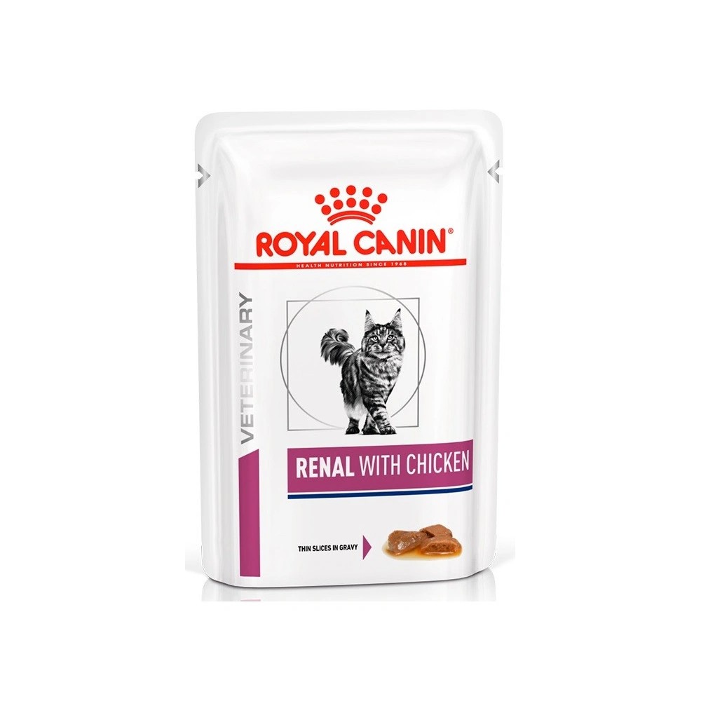 Royal Canin Gato Renal Pollo Salsa Sobres 85 GR