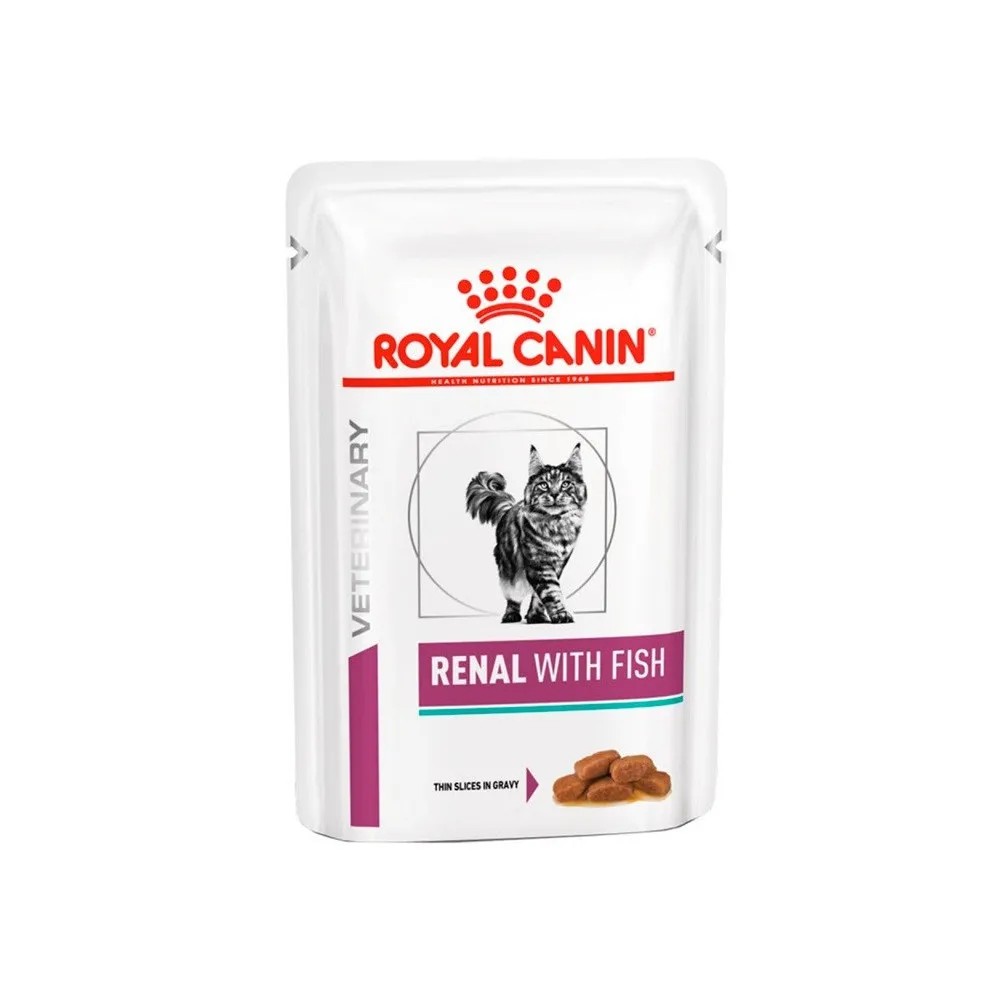 Royal Canin Gato Renal Pescado Salsa Sobres 85 GR
