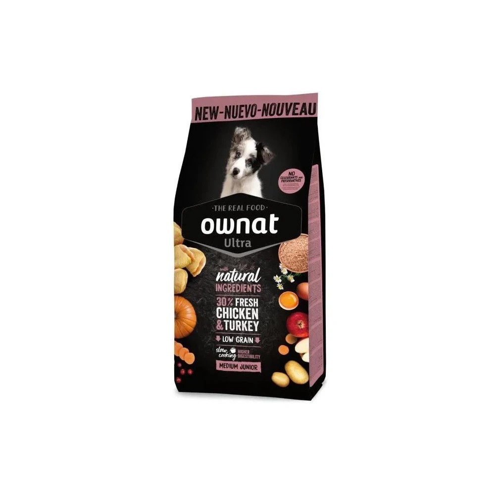 Ownat Ultra Medium Junior Perro