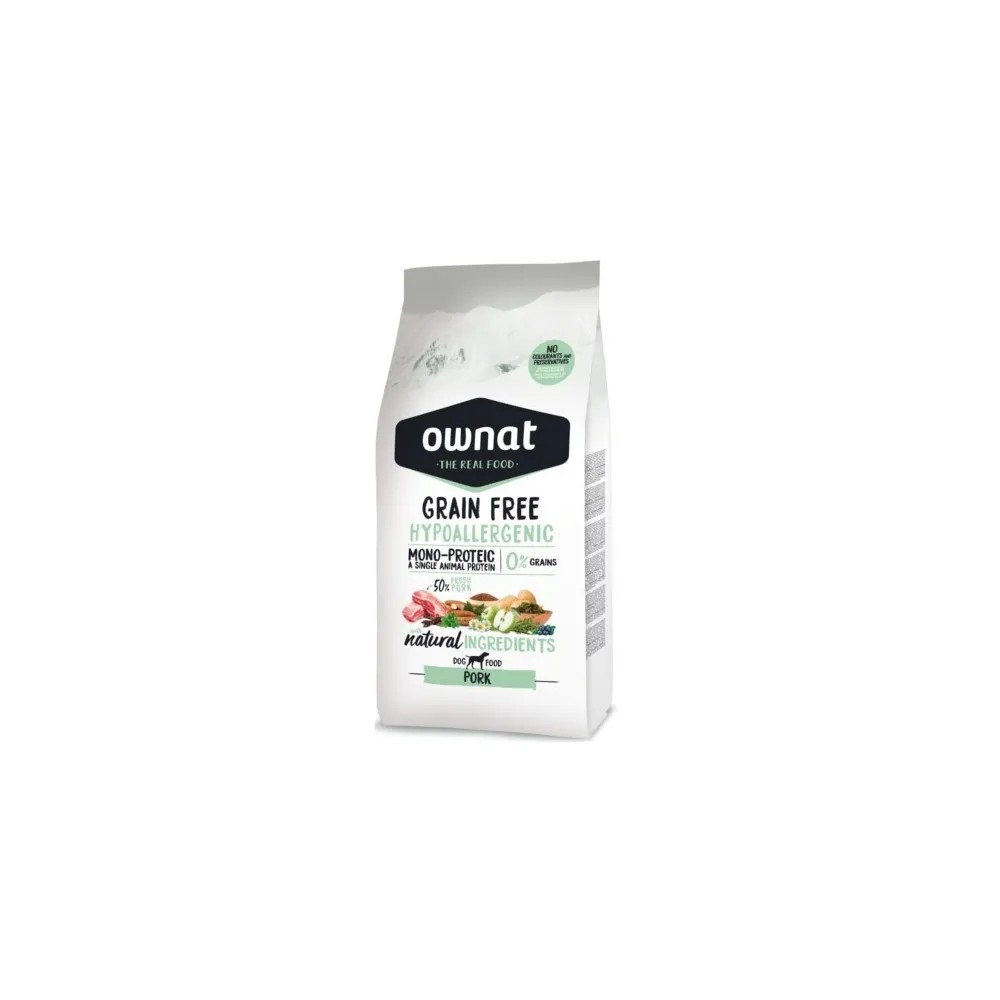 Ownat Grain Free Hypoallergenic Pork Perro
