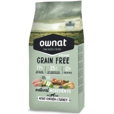 Ownat Grain Free Prime Adult Chicken & Turkey Perro