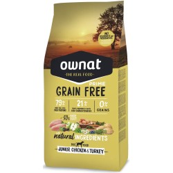 Ownat Grain Free Prime Junior Chicken & Turkey Perro