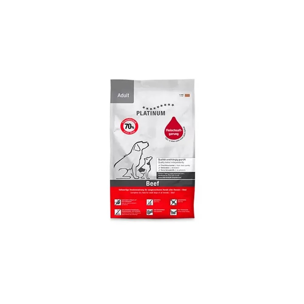 Platinum Natural Adult Beef & Potato para Perros