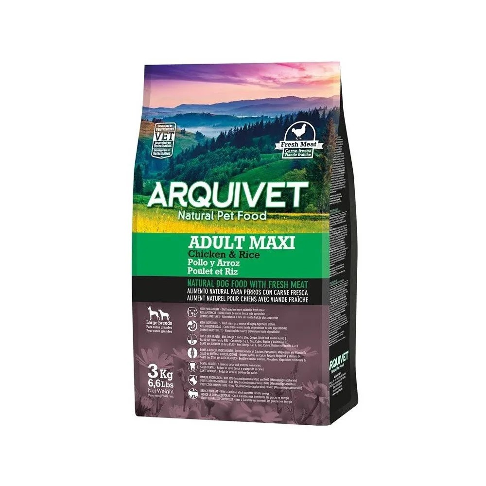 Arquivet Adult Maxi Pollo y Arroz