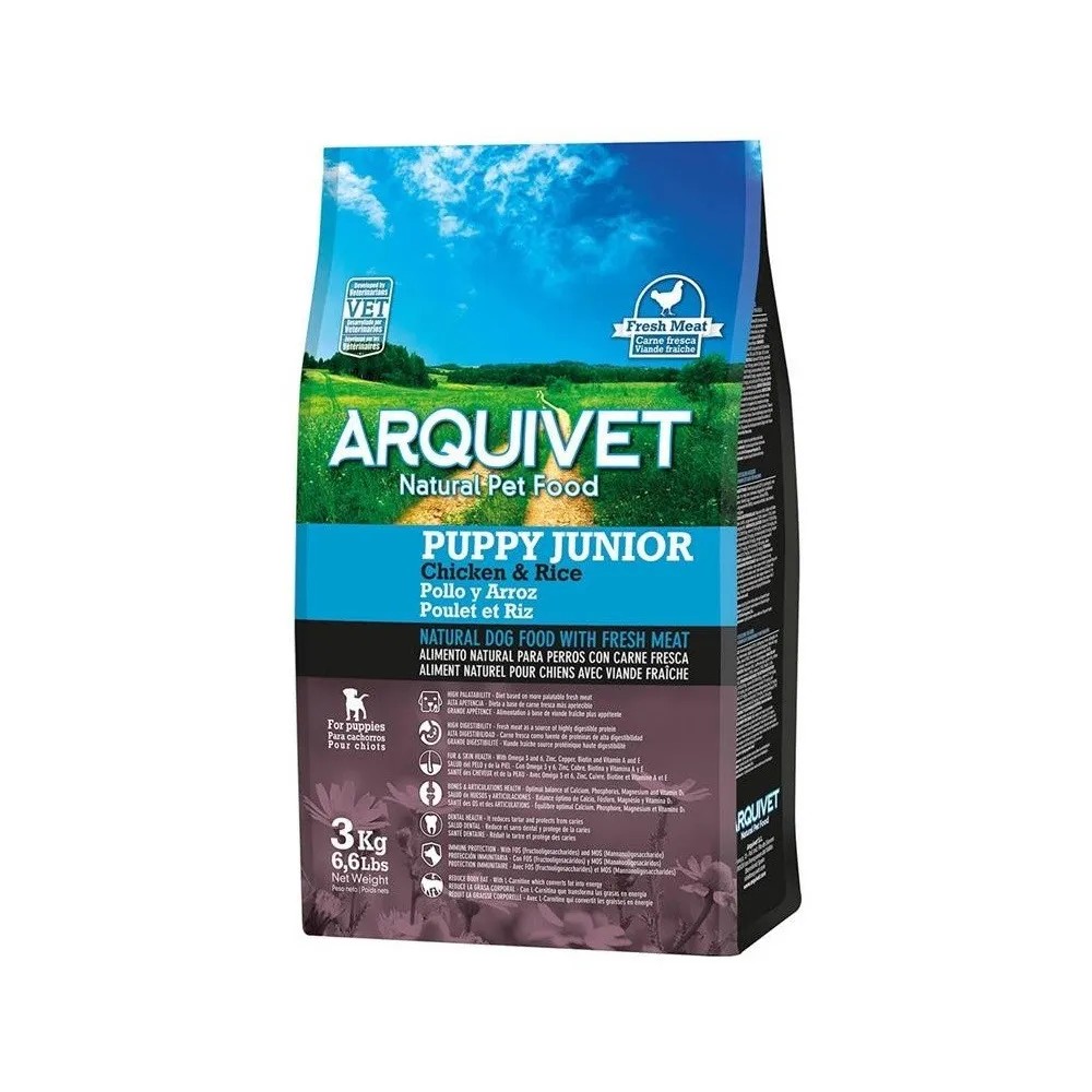 Arquivet Puppy Junior Pollo y Arroz