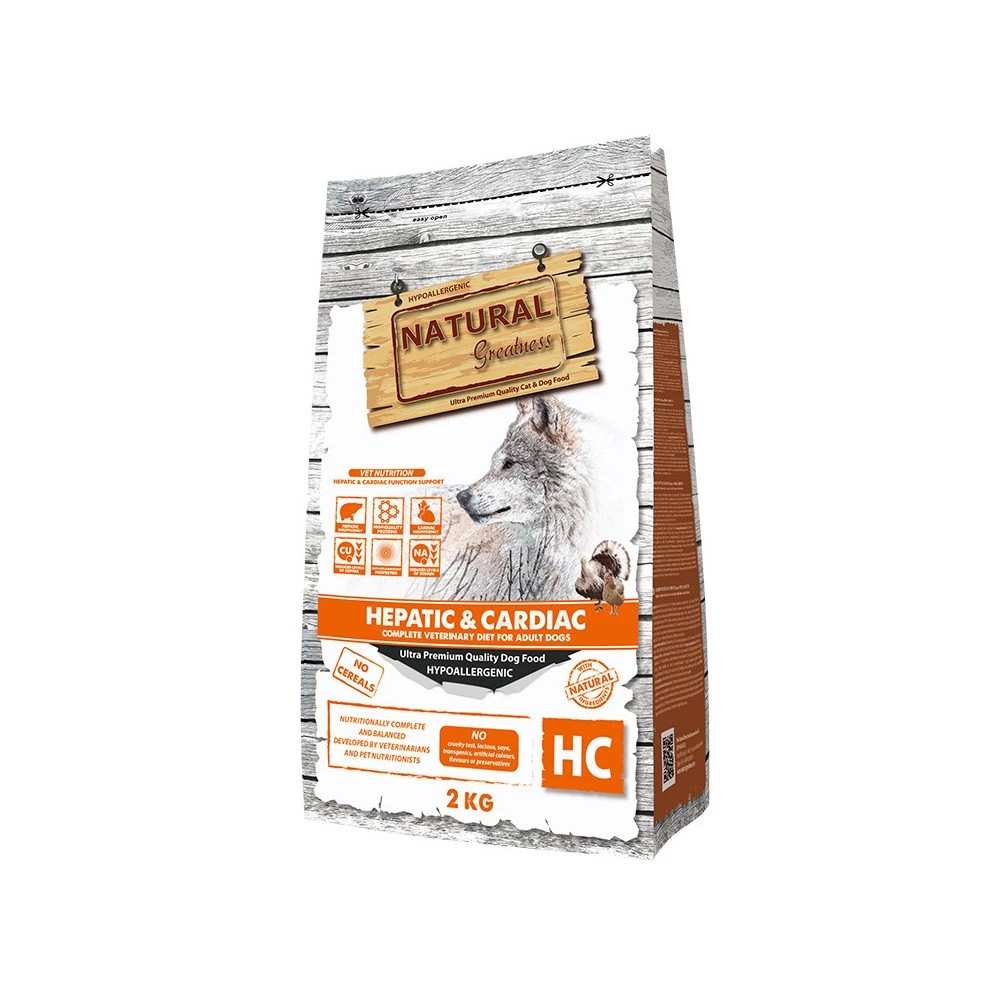 Natural Greatness Hepatic - Cardiac para Perros