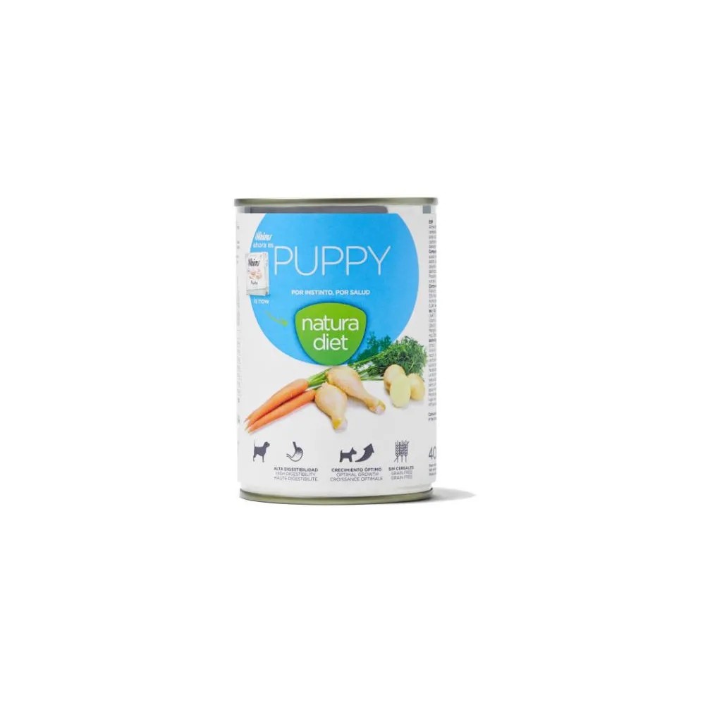 Natura Diet Puppy para Perros Latas 400 gr