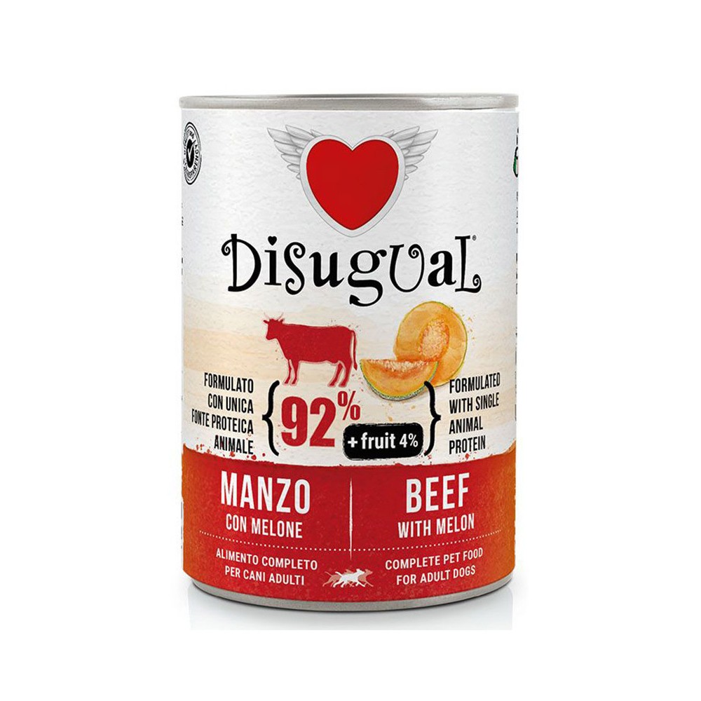 Disugual TERNERA Y Melón Latas Para Perros