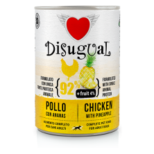 Disugual Pollo Y Piña Latas Para Perros