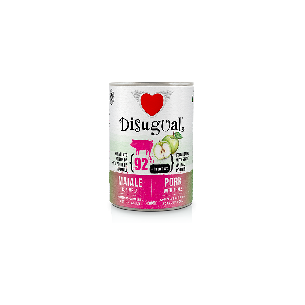 Disugual Cerdo Y Manzana Latas Para Perros