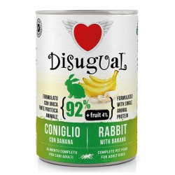 Disugual Conejo Y Plátano Latas Para Perros