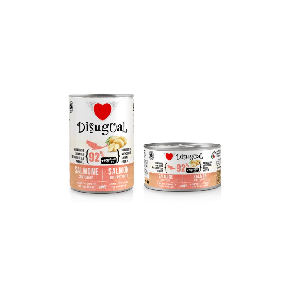 Disugual Salmón con Patatas Monoproteico