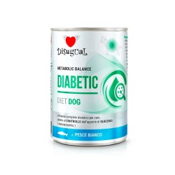 Disugual Diet Diabetic Pescado Blanco Lata para Perros 400 gr