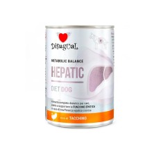 Disugual Diet Hepatic Pavo Lata para Perros 400 gr