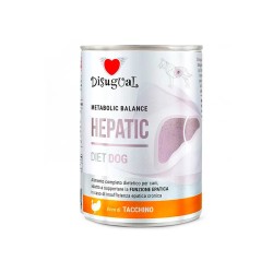 Disugual Diet Hepatic Pavo Lata para Perros 400 gr