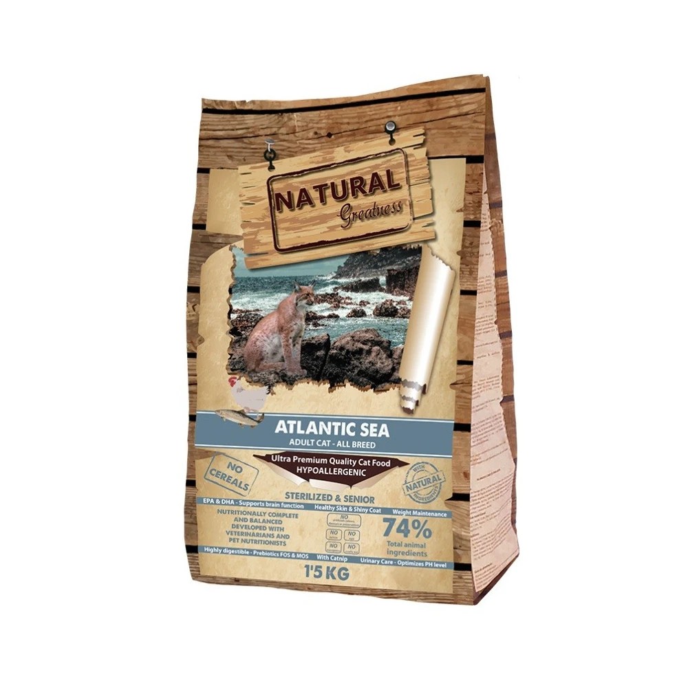 Natural Greatness Atlantic Sea Gatos Esterilizados Adult/Senior