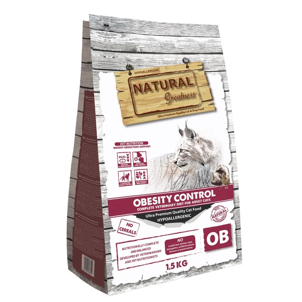 Natural Greatness Obesity Control para Gatos