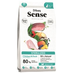 Dibaq Sense Gato Sterilized Grain Free Pollo y Pato