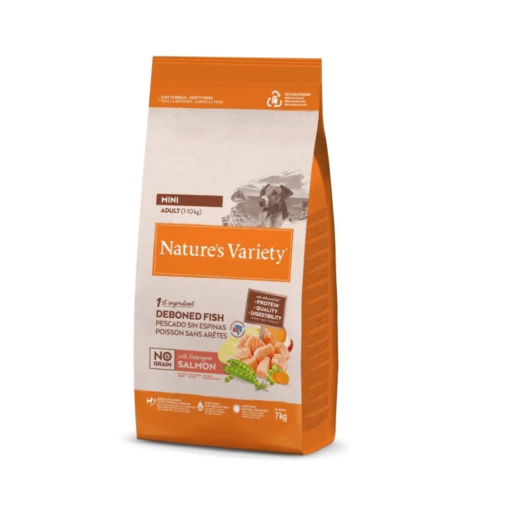 Nature`s Variety No Grain Mini Adult Salmón Noruego