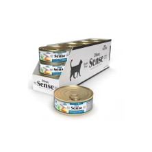 Dibaq Sense Gato Adult Grain Free Sterilized Pescado Blanco con Vegetales Latas 70 GR