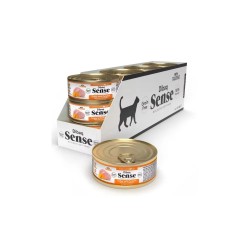 Dibaq Sense Gato Adult Grain Free Sterilized Pavo con Calabaza Latas 70 GR
