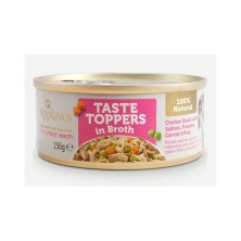 Applaws Lata Topper Perros Pollo, Salmón y Verduras en Caldo 156 GR
