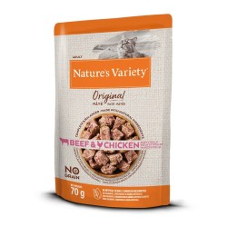 Nature`s Variety Original Adult Buey y Pollo Paté para Gatos 70 gr