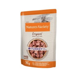 Nature`s Variety Original Adult Pavo Paté para Gatos 70 gr