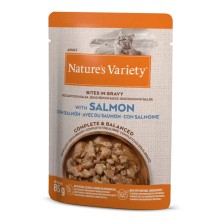 Nature´s Variety Original Bocaditos en Salsa con Salmón para Gatos 22x85 gr