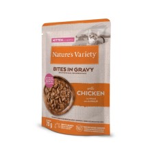 Nature`s Variety Kitten Bocaditos de Pollo en Salsa Sobres para Gatos 70 GR