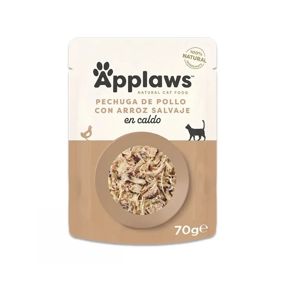 Applaws Sobre Gatos Adultos en caldo 70 GR
