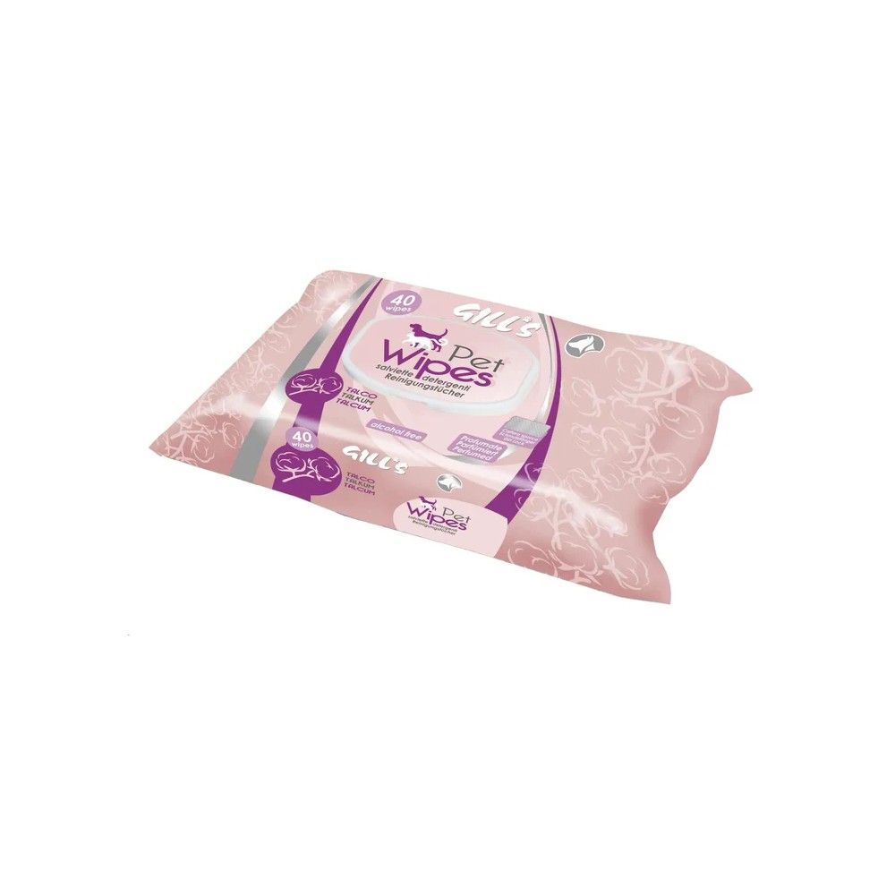 Gill'S Toallitas Higienizantes XL Talco 40Udes.