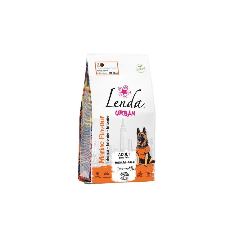 Lenda Urban Adult Medium-Maxi Marine Flavour Pescado para Perros