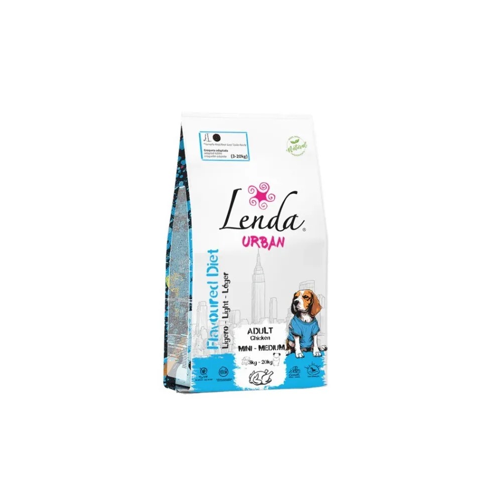Lenda Urban Adult Mini-Medium Flavoured Diet para Perros