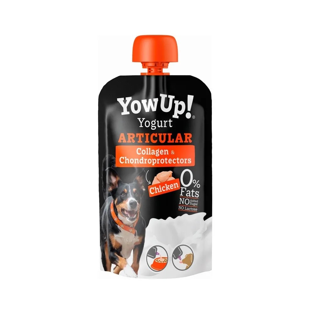 Yowup Yogurt Natural Pollo Articular para Perros 115 GR