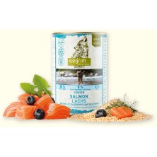 ISEGRIM Junior River Salmón + Mijo, Moras Y Hierbas Silvestres 400g