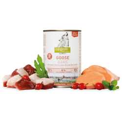 ISEGRIM Adult Prairie Ganso + Boniato, Escaramujo Y Hierbas Silvestres 400g