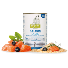 ISEGRIM Adult River Salmón + Mijo, Moras Y Hierbas Silvestres 400g