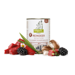 ISEGRIM Adult Forest Reno + Moras, Champiñones Y Hierbas Silvestres 400g