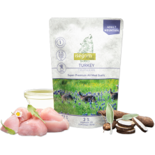 ISEGRIM MOUNTAIN ADULT PAVO + SALSIFÍ, ACEITE DE GIRASOL Y HIERBAS DEL MONTE 410 GR