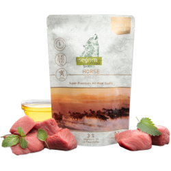 ISEGRIM FIELD Caballo con mezcla de verduras, aceite de linaza y hierbas del campo 410 GR