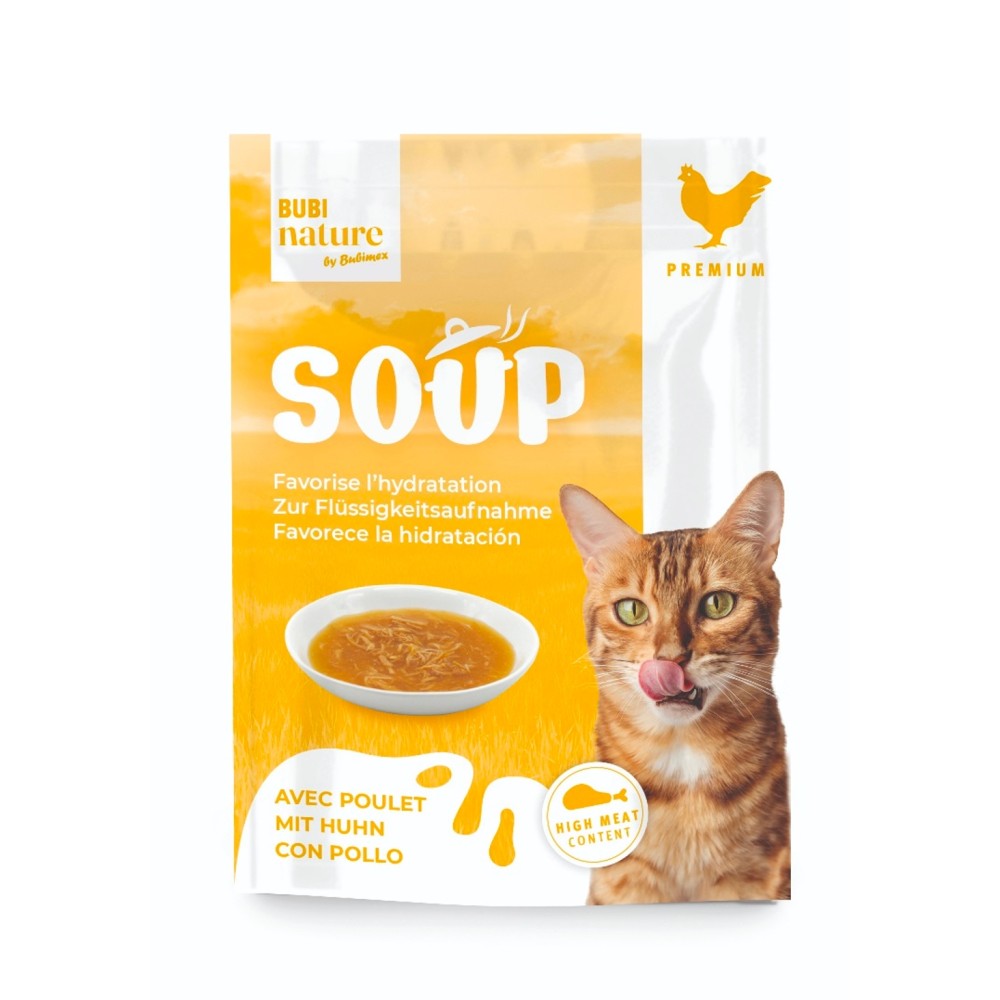Bubimex Bubi Nature gato sopa pollo 50gr