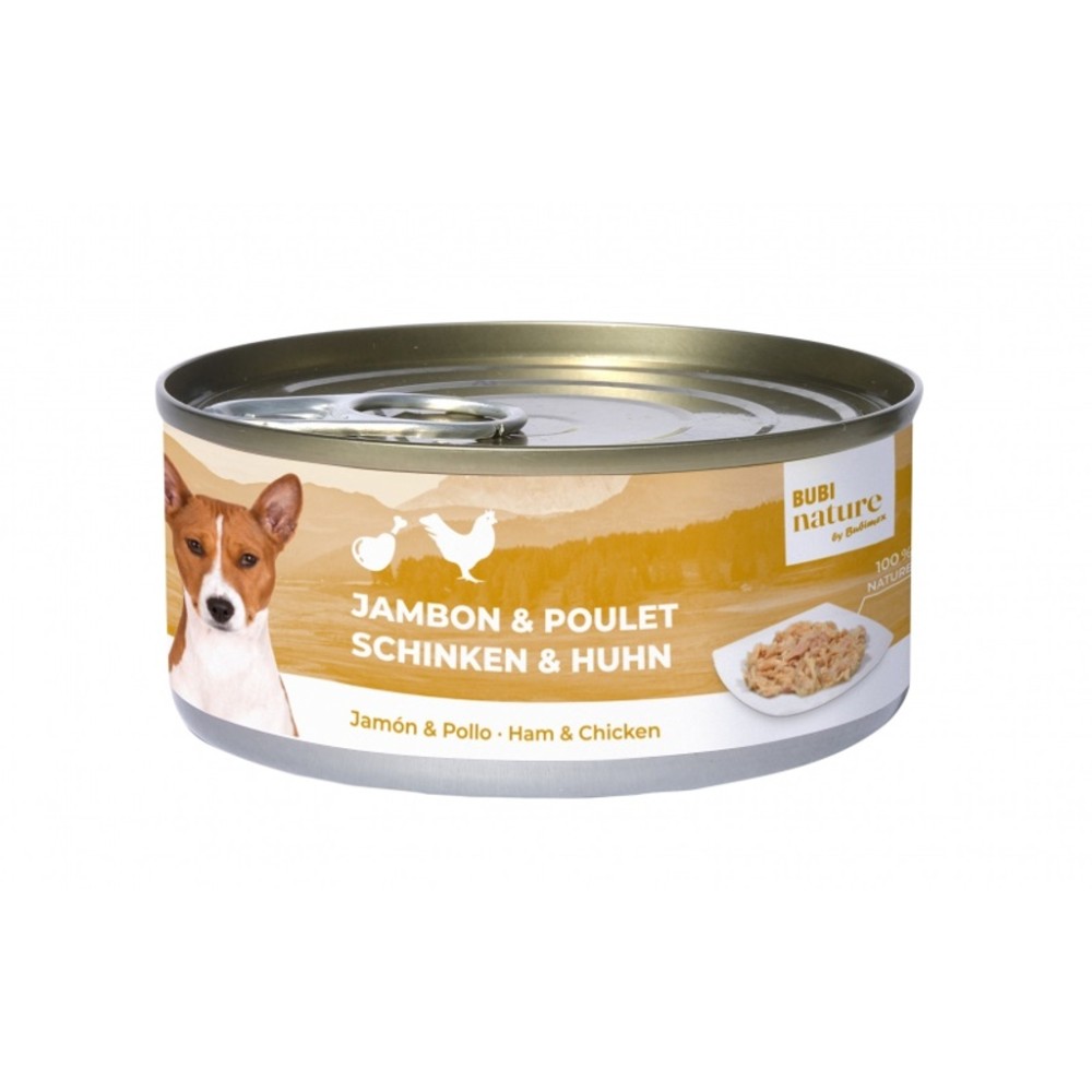 Bubimex Bubi Nature perro jamón y pollo 150gr