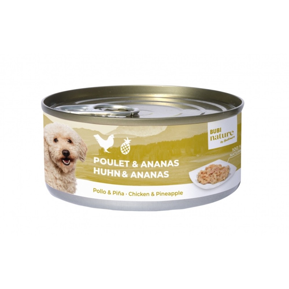 Bubimex Bubi Nature perro pollo y piña 150gr