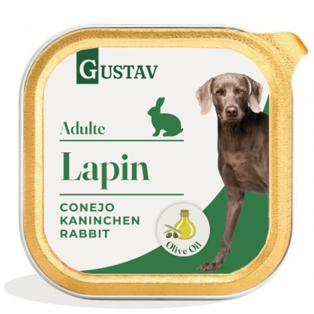 Bubimex Gustav perro paté de conejo